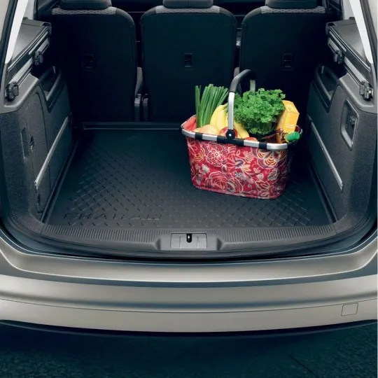 TAPIS DE COFFRE RIGIDE POUR SHARAN (5 PLACES) VW