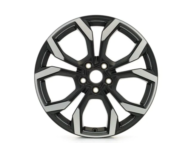 JANTE EN ALLIAGE 18" MODÈLE À 5 X 2 BRANCHES, MATT BLACK MACHINED FORD