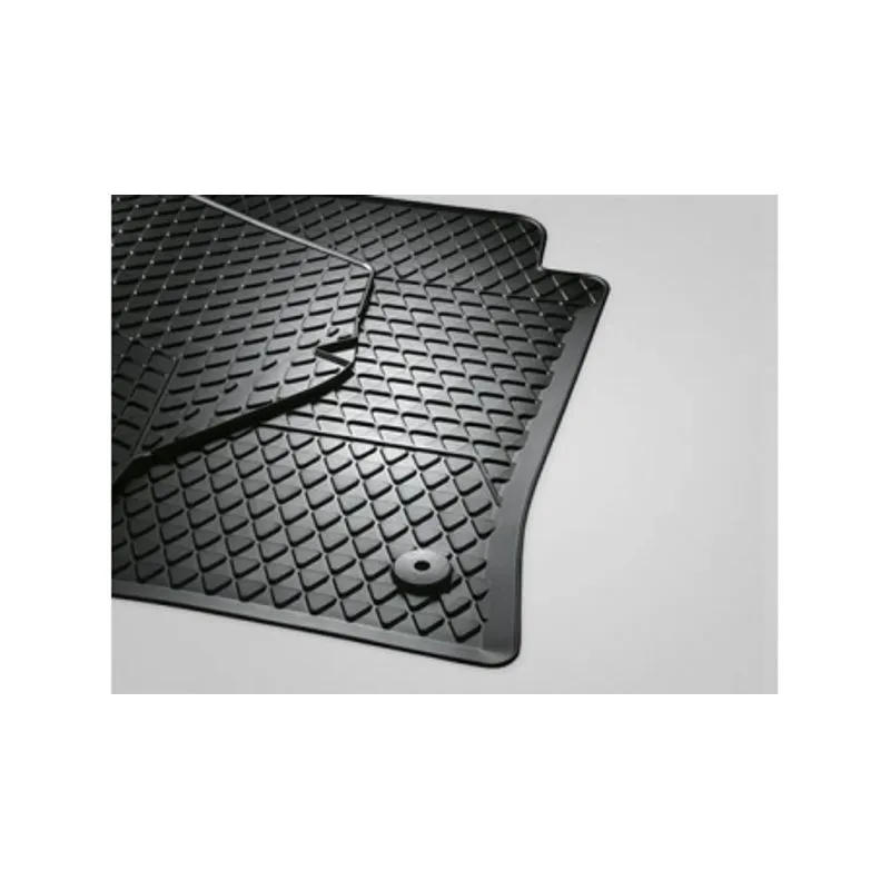 TAPIS EN CAOUTCHOUC AVANT NOIR COCCINELLE VW