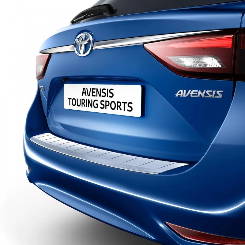 PLAQUE DE PROTECTION COFFRE FINITION ALUMINIUM BROSSÉ - AVENSIS TOURING SPORTS 2015 TOYOTA