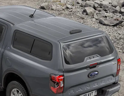 HARDTOP AVEC VITRES LATÉRALES, CONQUER SOLID FORD