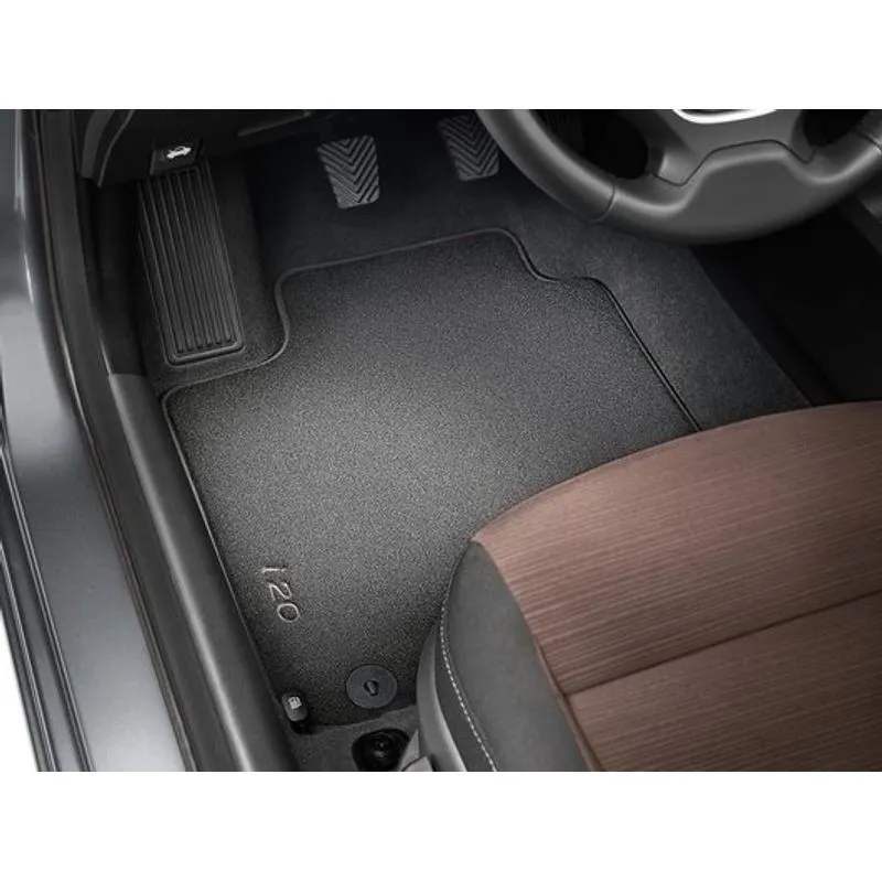 TAPIS VELOURS AV / AR POUR I20 HYUNDAI