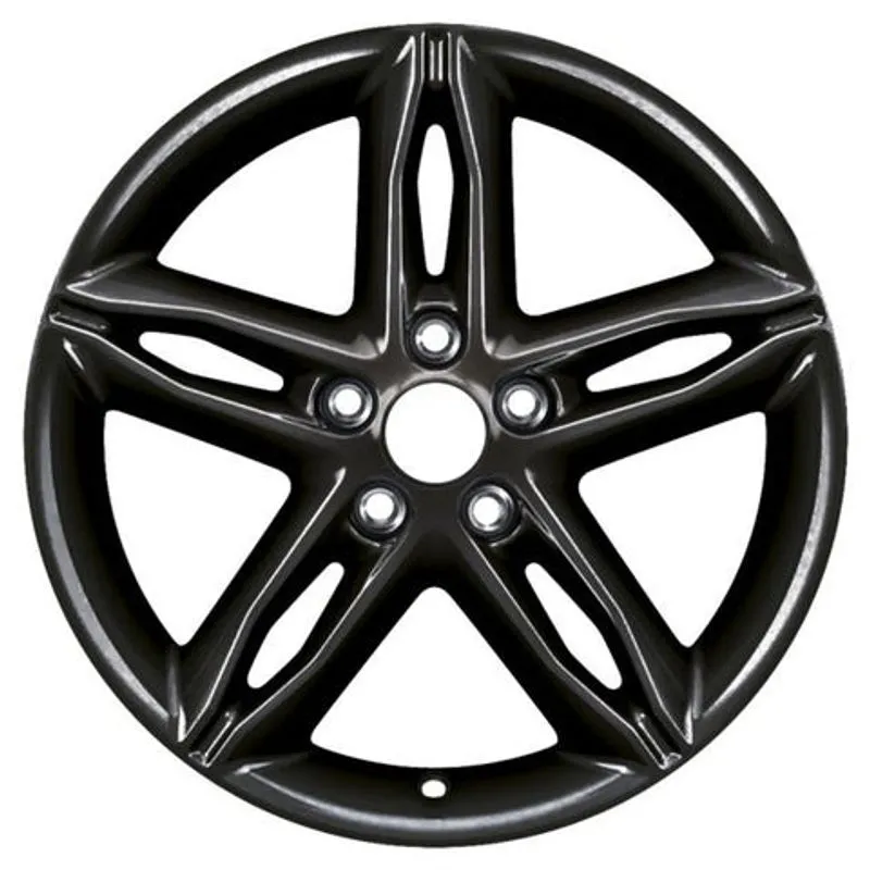 JANTE EN ALLIAGE 17 MODÈLE À 5 X 2 BRANCHES NOIR ABSOLU FORD
