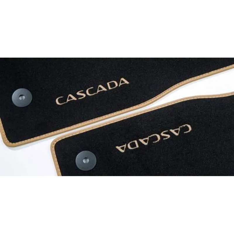 TAPIS DE SOL, VELOURS - NOIRS/BRANDY OPEL