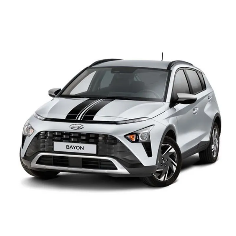 DÉCALCOMANIES BANDES DE COURSE NOIR MAT HYUNDAI