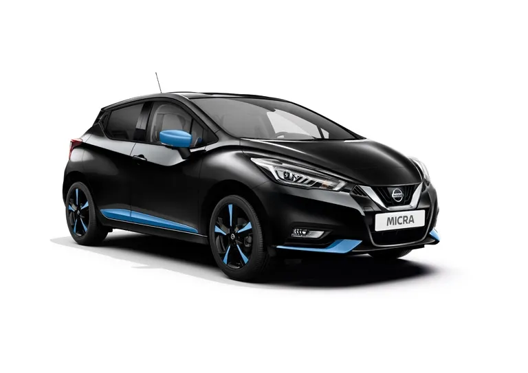 COQUE DE RÉTROVISEUR GAUCHE BLEU ELECTRIQUE NISSAN