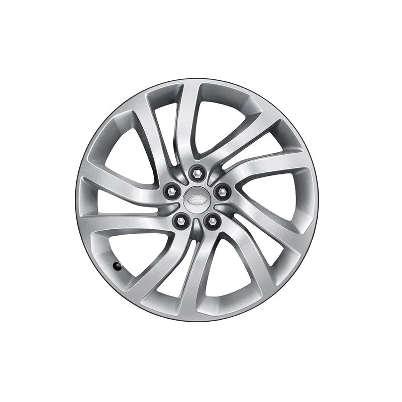 JANTE EN ALLIAGE 20 POUCES À 5 BRANCHES DOUBLES « STYLE 5011 » FINITION SPARKLE SILVER LAND ROVER