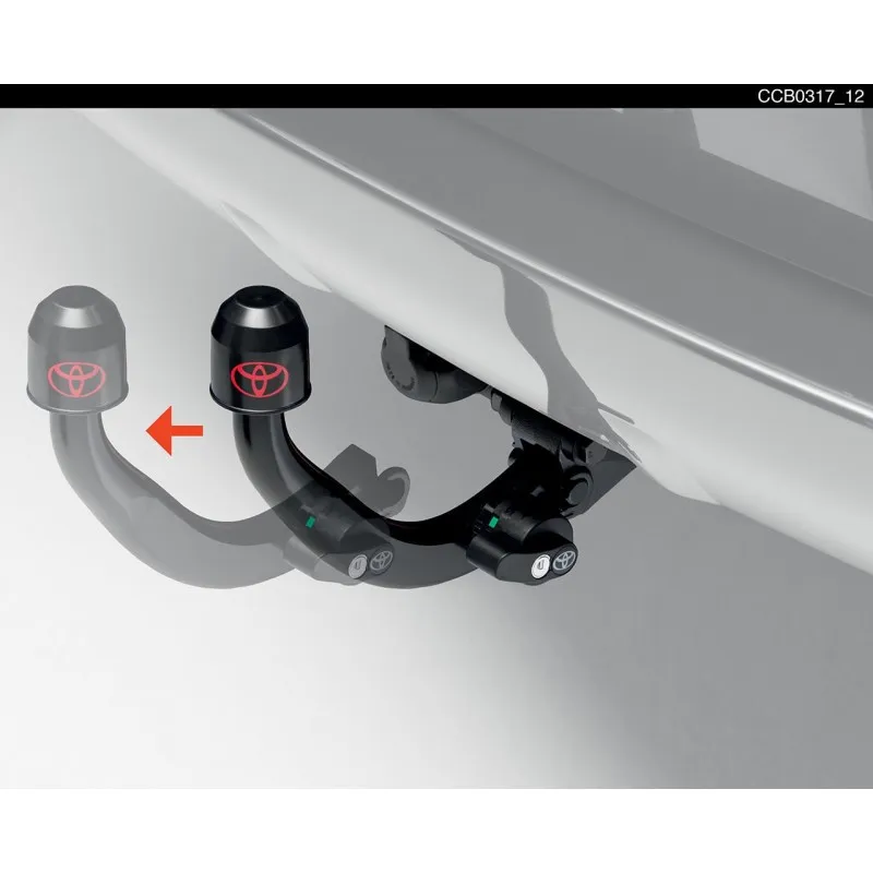 ATTELAGE DÉTACHABLE HORIZONTAL 7 BROCHES - RAV4 HYBRIDE 2016 TOYOTA