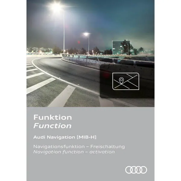 AUTORISATION ET DÉBLOCAGE DE LA FONCTION DE NAVIGATION AUDI