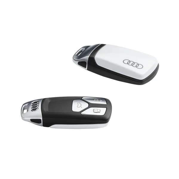 COUVRE-CLÉS BLANC GLACIER AUDI