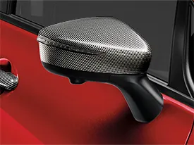 COQUES DE RÉTROVISEURS CARBON LOOK SANS CLIGNOTANTS INTÉGRÉS (JEU DE 2) NISSAN