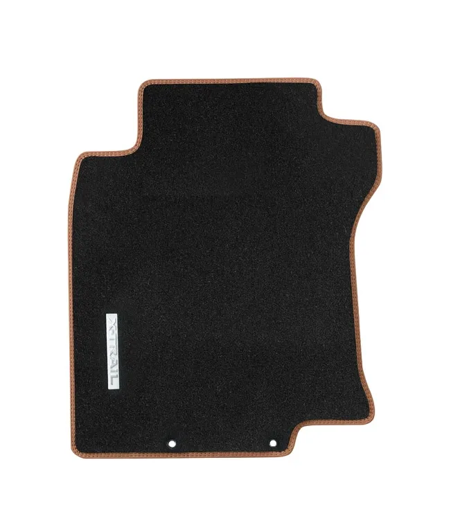 TAPIS DE SOL TEXTILE LUXE AVEC LISERÉ HAVANE NISSAN
