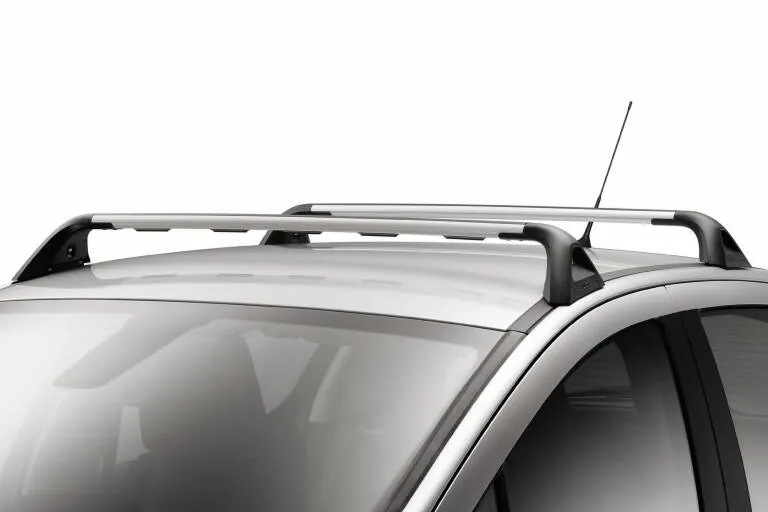 JEU DE 2 BARRES DE TOIT TRANSVERSALES ALUMINIUM A FIXATION AUTOMATIQUE PEUGEOT