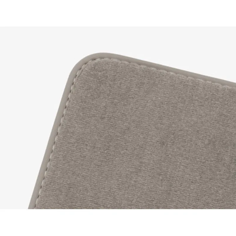 TAPIS DE SOL EN VELOURS ARRIÈRE, GRIS, AVEC ENTOURAGE NUBUCK GRIS POUR C-MAX FORD