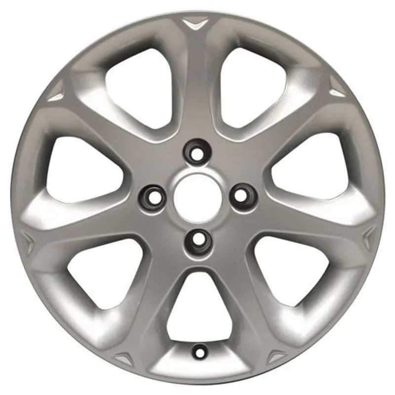 FIESTA JANTE EN ALLIAGE 16 MODÈLE 7 BRANCHES ARGENT 2008-2012 FORD
