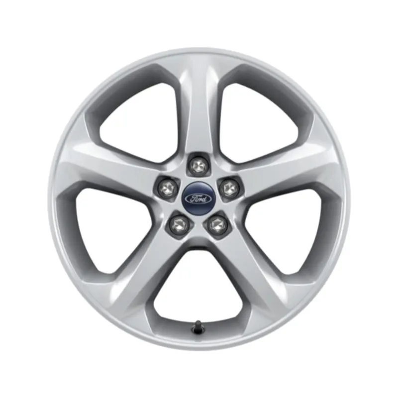 ROUE COMPLÈTE HIVER ALLIAGE 18" DESIGN À 5 BRANCHES, COLORIS ARGENT FORD