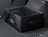 CASIER DE TRANSPORT REPLIABLE TISSU NOIR, AVEC OVALE FORD BLANC SUR LES DEUX CÔTÉS