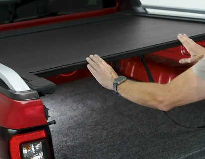 RIDEAU COULISSANT NOIR, À COMMANDE MANUELLE FORD