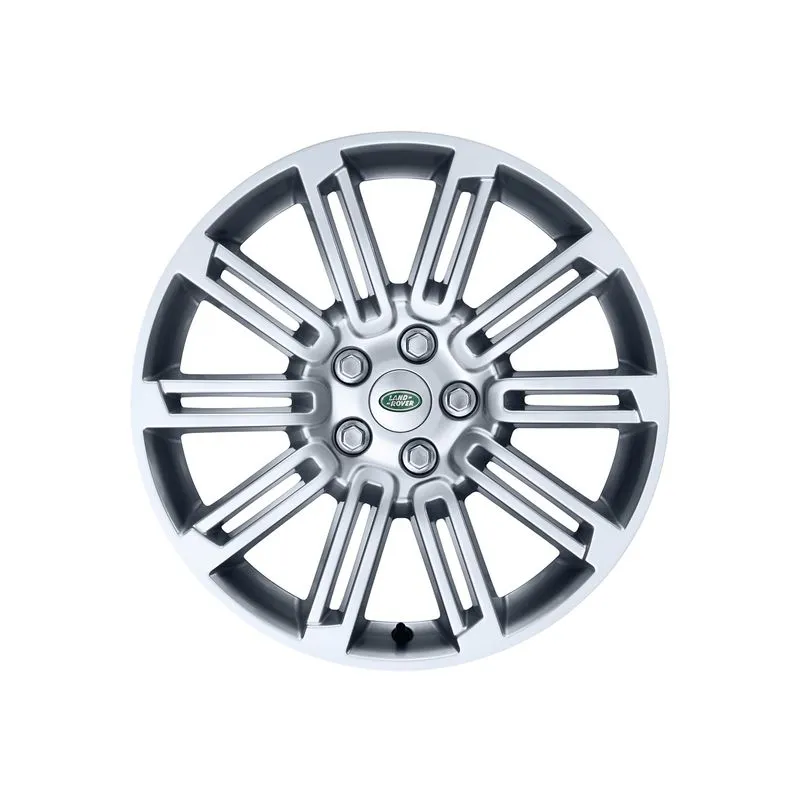JANTE EN ALLIAGE 20 À 5 DOUBLES BRANCHES STYLE 104 - FINITION TITAN SILVER LAND ROVER