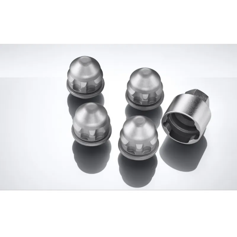 KIT ÉCROUS DE ROUE ANTIVOL - FINITION SILVER POUR EVOQUE (2011-2018) LAND ROVER