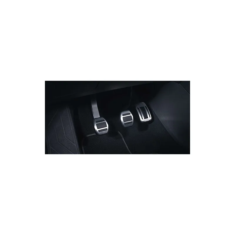 PÉDALES EN ACIER INOXYDABLE OPC LINE, BOÎTE MANUELLE POUR GRANDLAND X OPEL