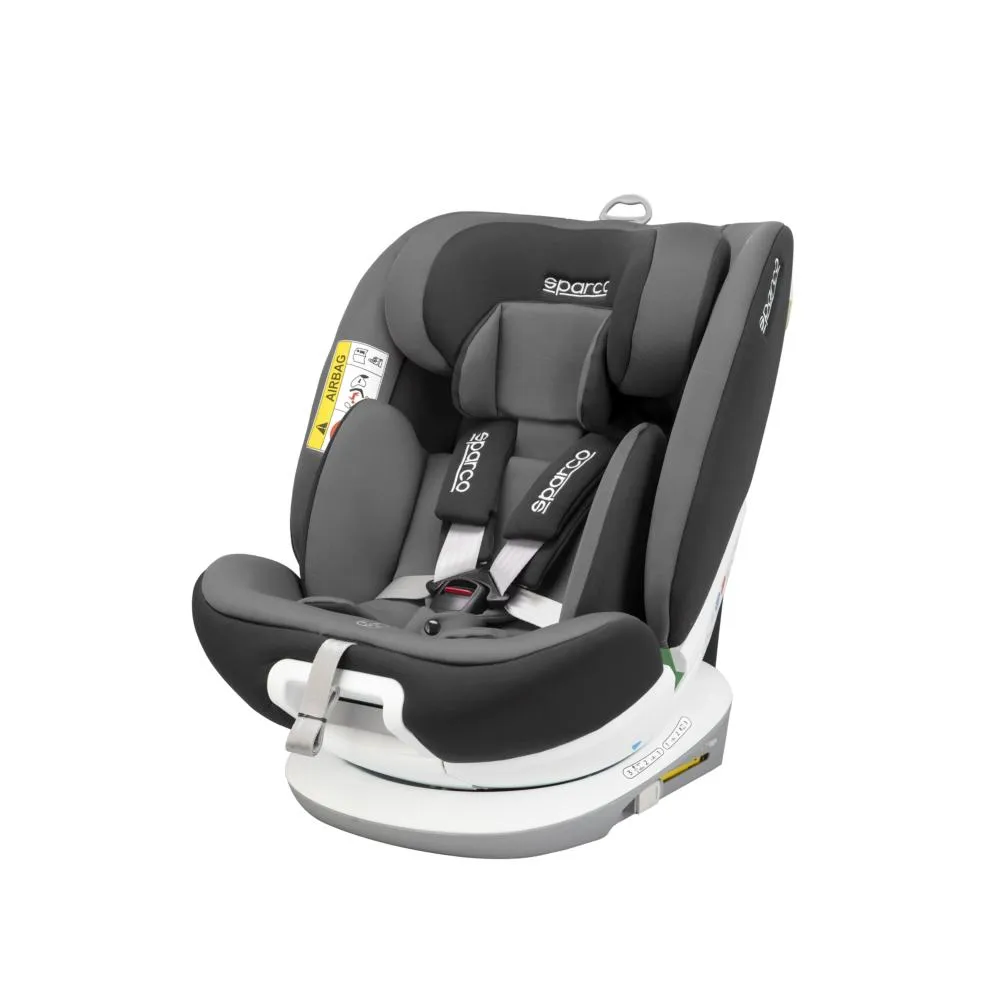 SIEGE ENFANT ROTATIF 360° SPARCO ISIZE 40-150CM ECE R129/03 ISOFIX