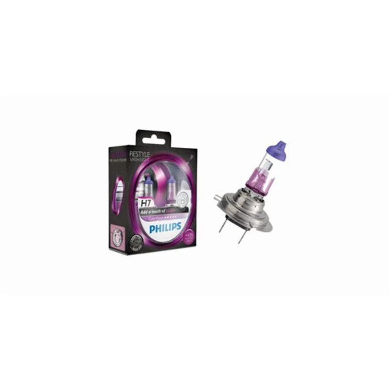 PHILIPS COLORVISION AMPOULES HALOGÈNES H7 - VIOLET OPEL