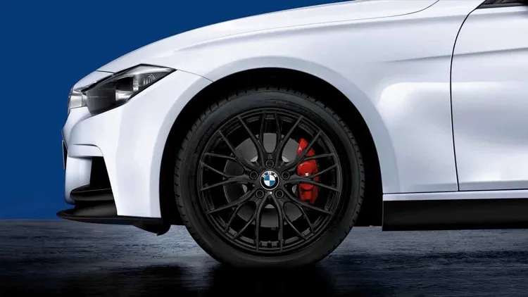 18" RAYONS DOUBLES, 405M, SCHWARZ MAT, KIT DE ROUES HIVER BMW