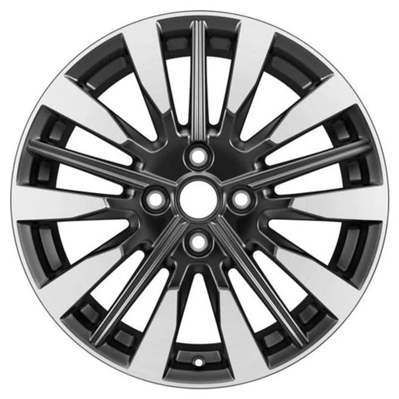 FIESTA JANTE EN ALLIAGE 17 MODÈLE À 5 X 3 BRANCHES PEARL GREY USINÉ 2022 FORD