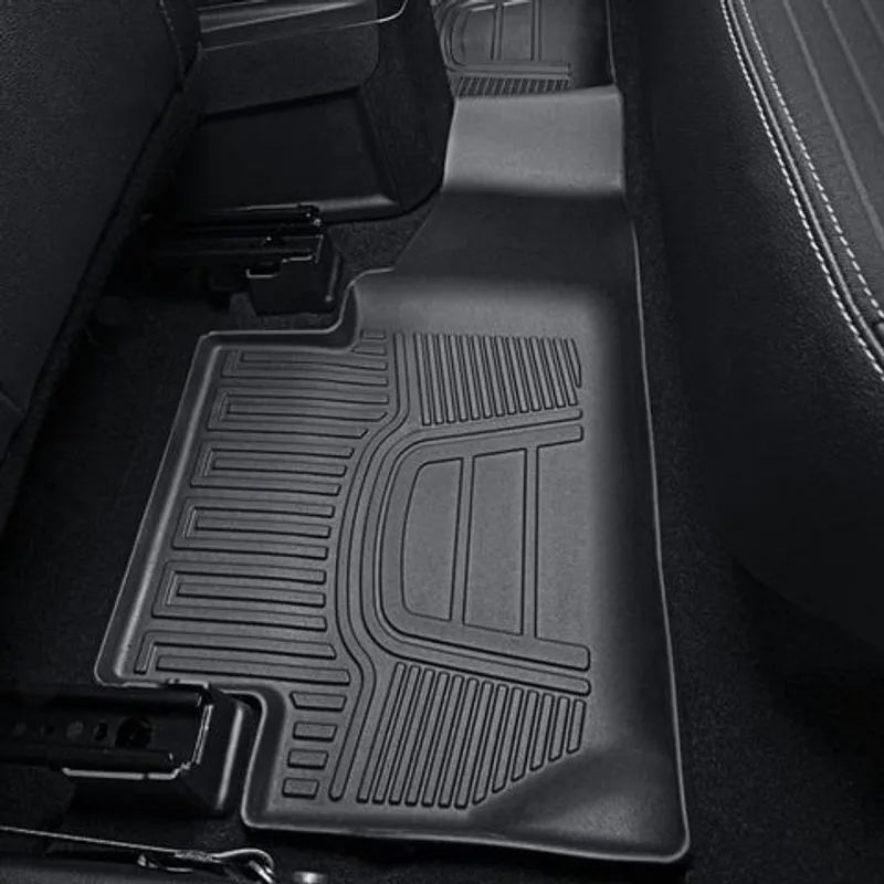 ECOSPORT TAPIS DE SOL EN CAOUTCHOUC AVEC BORDS RELEVÉS ARRIÈRE NOIR 2017 FORD