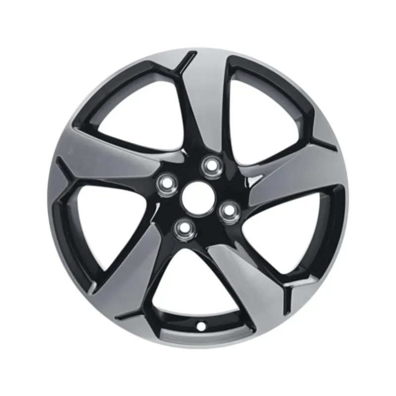 JANTE EN ALLIAGE 17" MODÈLE 5 BRANCHES, NOIR ABSOLU FORD