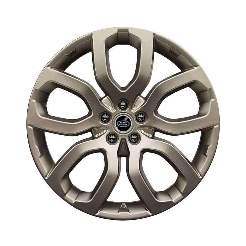 JANTE EN ALLIAGE 20 À 5 DOUBLES BRANCHES STYLE 5004 - FINITION TECHNICAL GOLD LAND ROVER
