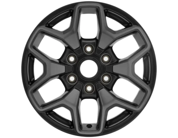 JANTE EN ALLIAGE 17" MODÈLE À 6 BRANCHES, MACHINED CARBONIZED GREY FORD