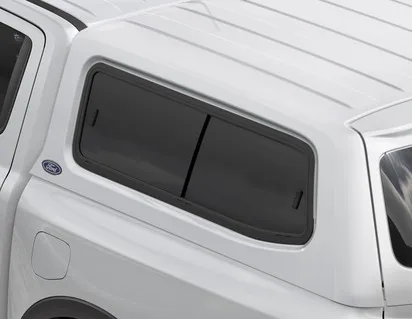 HARDTOP AVEC VITRES LATÉRALES, FROZEN WHITE FORD