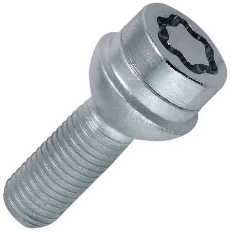 4 VIS ANTIVOL SU MCGARD M12X1.5/ R12/ LONG. 45MM/ Ø17MM