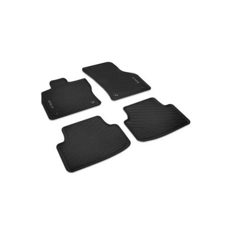 TAPIS DE SOL CAOUTCHOUC AVANT ET ARRIÈRE GOLF 8 VARIANT (BREAK) PAS POUR SEMI HYBRIDE VW