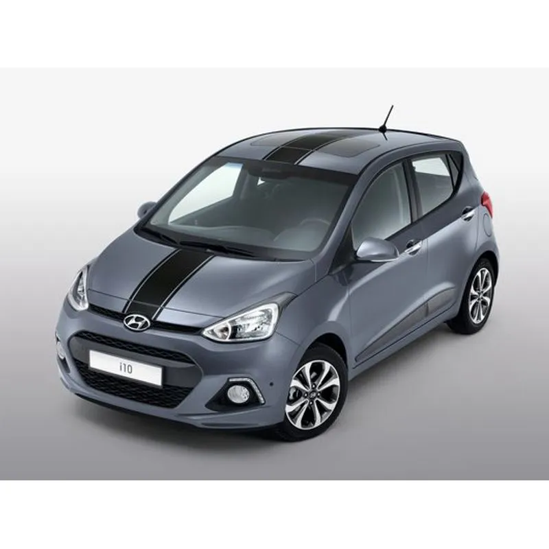 DÉCALCOMANIES BANDES NOIRES DE COURSE HYUNDAI