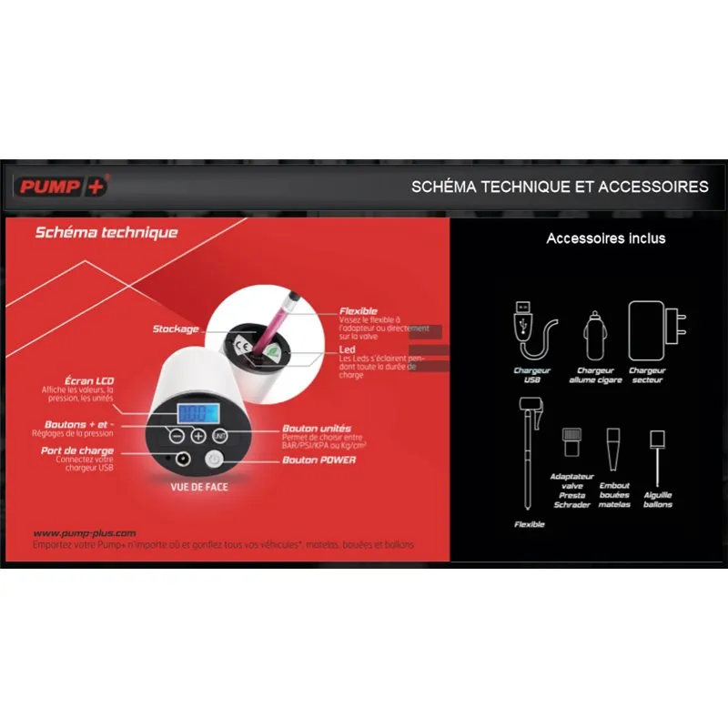 COMPRESSEUR AUTONOME PUMP +  VW