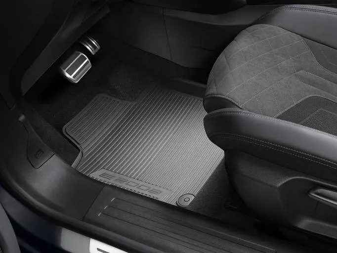 JEU DE TAPIS CAOUTCHOUC EN FORME AVANT PEUGEOT