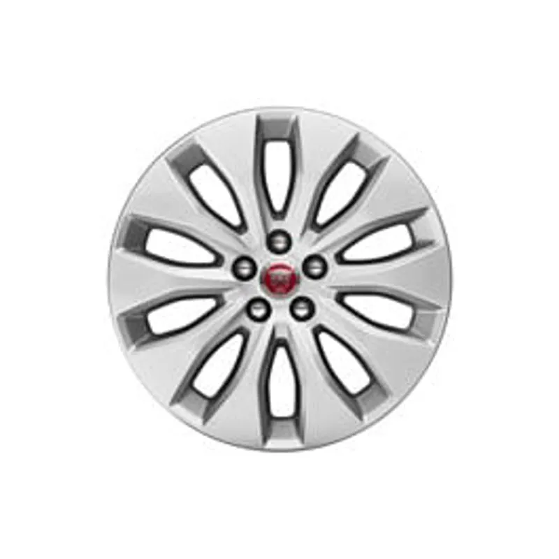 JANTE EN ALLIAGE - 18 STYLE 1021 10 BRANCHES FINITION GLOSS SPARKLE SILVER JAGUAR