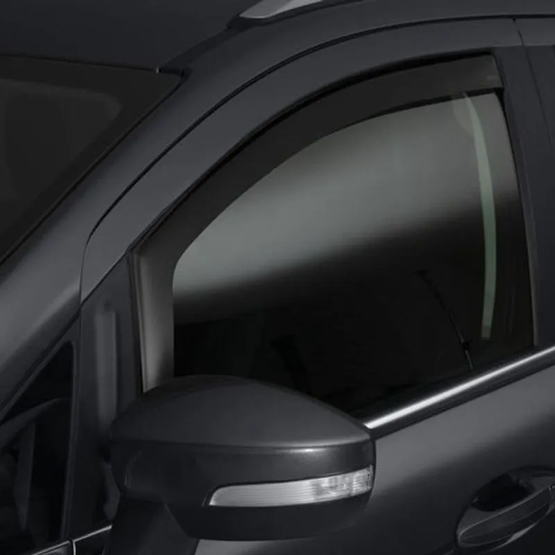 CLIMAIR DÉFLECTEURS D’AIR POUR VITRES LATÉRALES AVANT NOIR FORD