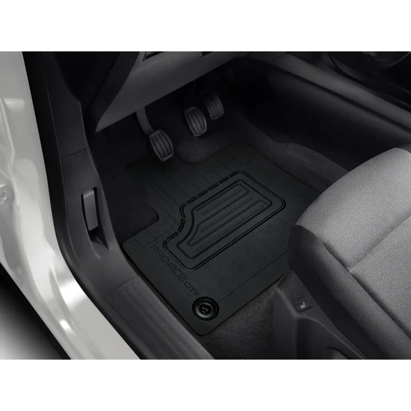 TAPIS DE SOL AVANT - CAOUTCHOUC TOYOTA