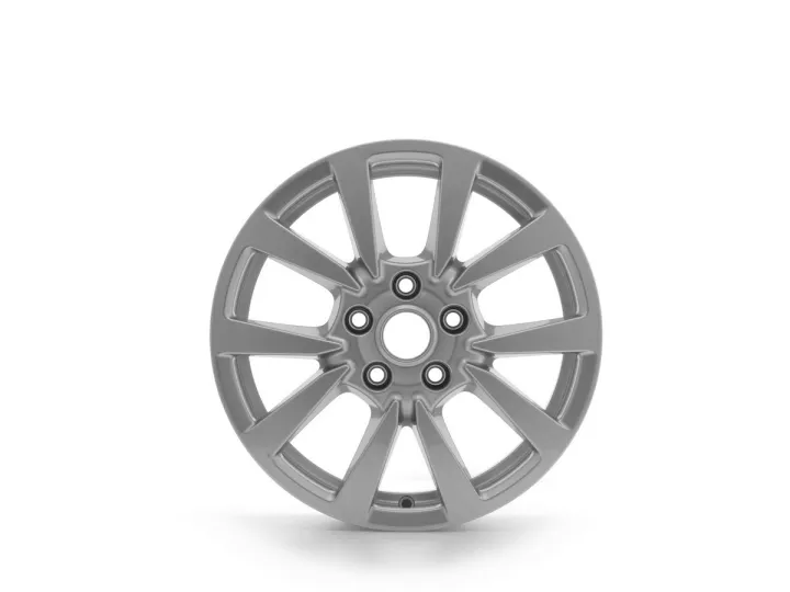JANTE EN ALLIAGE 16" MODÈLE 5 X 2 BRANCHES, BRIGHT CHROME FORD
