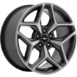 JANTE EN ALLIAGE 19" AVANT, MODÈLE À 5 BRANCHES EN Y, MACHINED TARNISHED DARK FORD