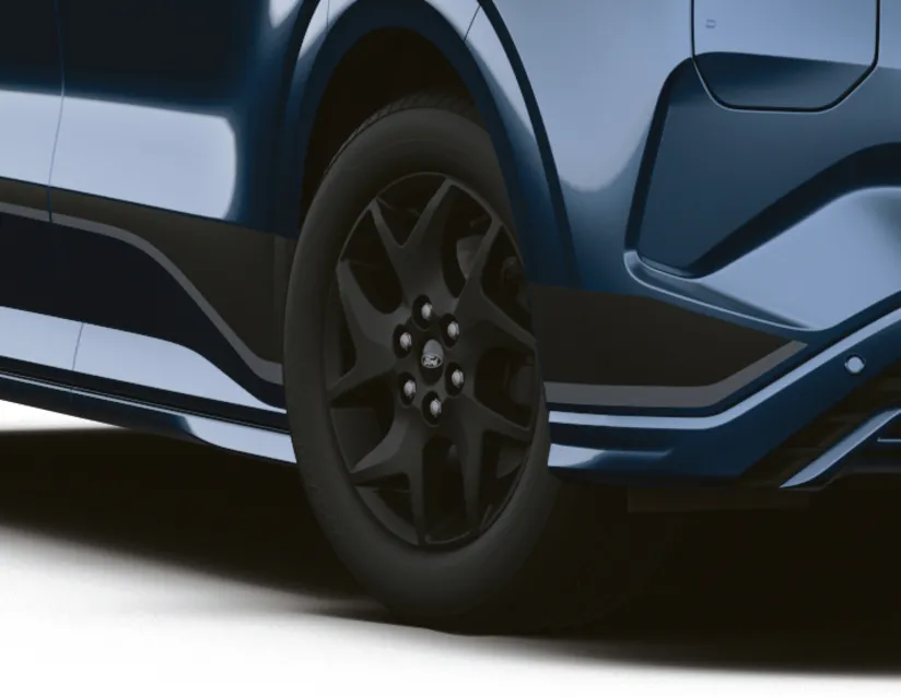 JANTE EN ALLIAGE 17" MODÈLE À 5 BRANCHES, ASPHALT MATT BLACK FORD