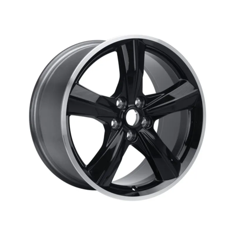 JANTE EN ALLIAGE 19" ARRIÈRE, MODÈLE BULLIT À 5 BRANCHES, FINITION NOIRE EXCLUSIVE FORD