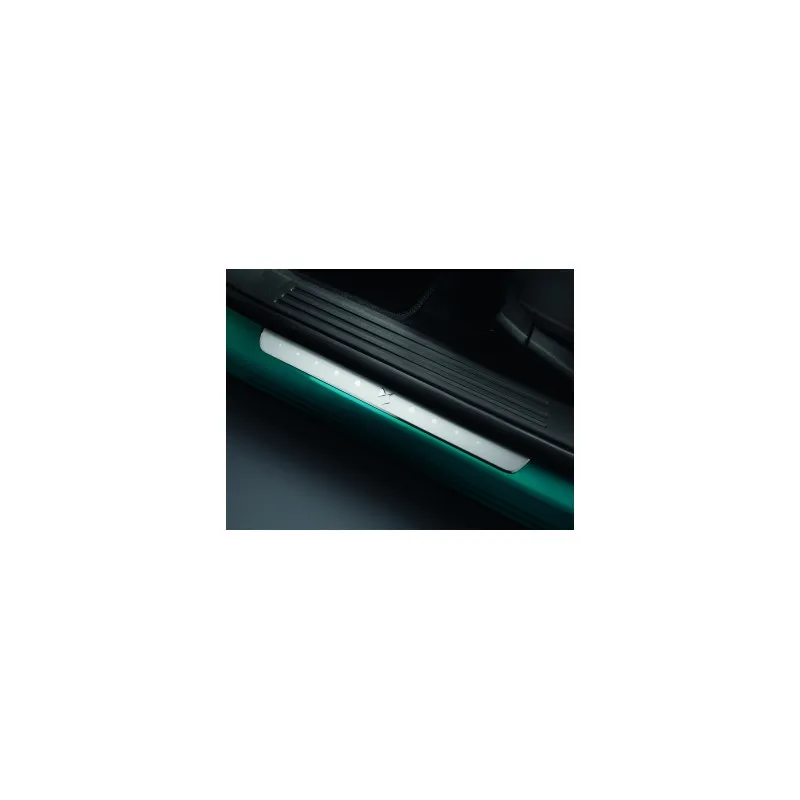 ENJOLIVEUR DE SEUIL DE PORTE AVANT AVEC LOGO DS