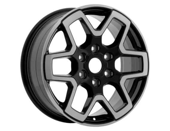 JANTE EN ALLIAGE 18" MODÈLE À 6 X 2 BRANCHES, BLACK MACHINED FORD