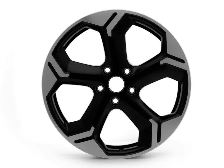 JANTE EN ALLIAGE 18" MODÈLE 5 BRANCHES EN Y, MATTE BLACK FORD