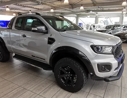 KIT ELARGISSEURS SLIM POUR RANGER APRES 2019 - KIT ELARGISSEURS SLIM NOIR SHADOW PICKUP ATTITUDE* FORD